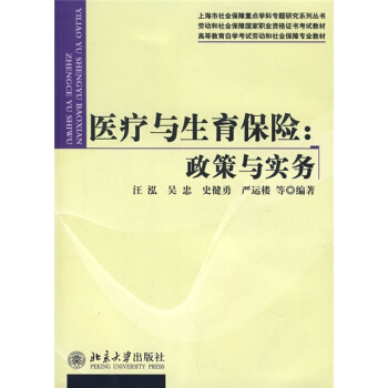 醫療與生育保險：政策與實務 pdf epub mobi 電子書 下載
