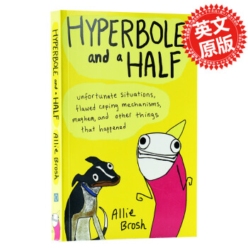 預售【中商原版】艾利的誇張人生(比爾蓋茨推薦) 英文原版 Hyperbole and a Half