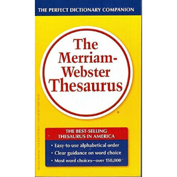 韦氏 The Merriam-webster Thesaurus pdf epub mobi 电子书 下载