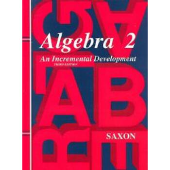 【预订】Algebra 2: An Incrementa pdf epub mobi 电子书 下载