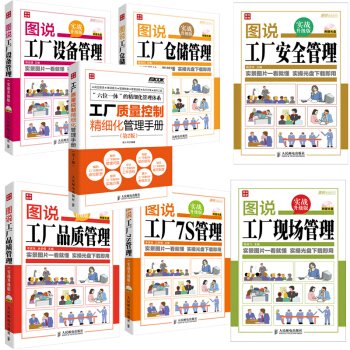 圖說工廠倉儲管理+品質管理+7S管理+安全管理+工廠質量+現場管理+設備管理7本書附光盤