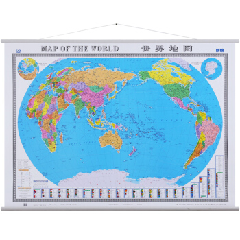 世界地图挂图 1.5*1.1米 中英文对照地图 防水亚光膜 pdf epub mobi 电子书 下载