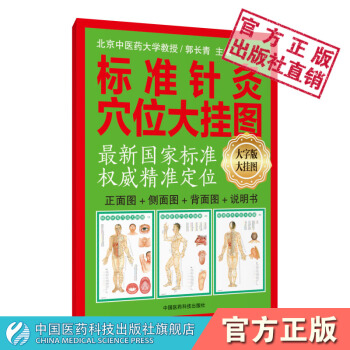 标准针灸穴位大挂图 中国医药科技出版社 pdf epub mobi 电子书 下载