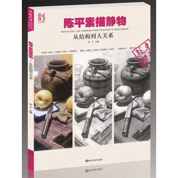2018陈平素描静物从结构到大关系 卓越教学单个组合素描静物结构基础入门解构经典照片对临摹范本高艺 pdf epub mobi 电子书 下载