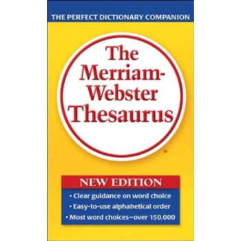 韋氏同義詞英英字辭典英文原版the merriam-webster thesaurus pdf epub mobi 電子書 下載