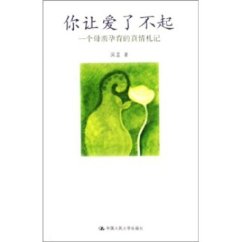 你讓愛瞭不起：一個母親孕育的真情劄記 pdf epub mobi 電子書 下載