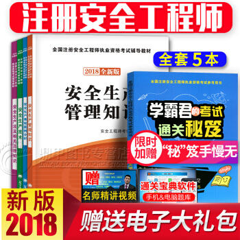 注冊安全工程師考試2018教材精編版 4本套 pdf epub mobi 電子書 下載