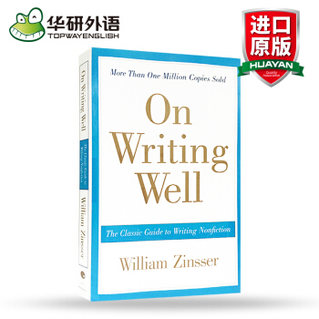 英文原版 On Writing Well 英文原版 經典寫作指南 pdf epub mobi 電子書 下載