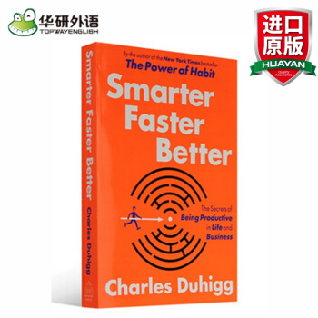 英文原版 更聰明更快更好 Smarter Faster Better英文原版 pdf epub mobi 電子書 下載
