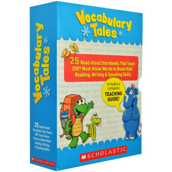 Vocabulary Tales 25册 学乐 词汇学习 家庭教材礼盒赠指导手册 英文原版 pdf epub mobi 电子书 下载