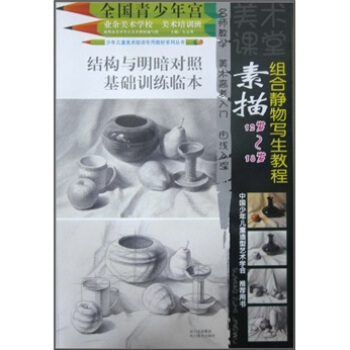 少年兒童美術培訓專用教材係列叢書：素描組閤靜物寫生教程（12歲-18歲） pdf epub mobi 電子書 下載
