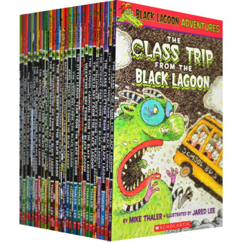 英文原版 黑潭小学 Black Lagoon Adventures系列 27册 黑湖小学 儿童小说 pdf epub mobi 电子书 下载
