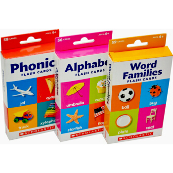 Scholastic Flash Cards Phonics Word Families pdf epub mobi 電子書 下載