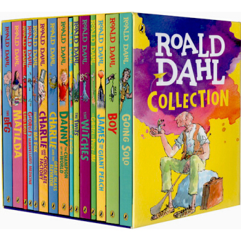 英文原版小说 Roald Dahl 罗尔德达尔全套15册 BFG 查理与巧克力工厂 pdf epub mobi 电子书 下载
