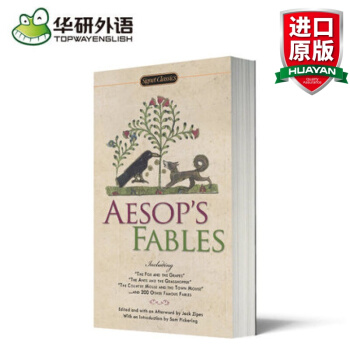 英文原版 Aesop's Fables 伊索寓言 英文原版故事集
