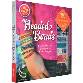 Klutz Beaded Bands 兒童創意手鏈 串珠飾品製作 DIY工具包 英文原版