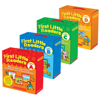 First Little Readers ABCD 4盒100册学乐小读者系列家长阅读指导 pdf epub mobi 电子书 下载