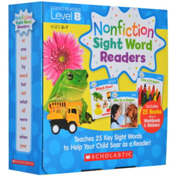英文原版绘本 关键词书 Nonfiction Sight Word Readers Level B pdf epub mobi 电子书 下载