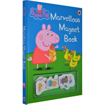 粉紅豬小妹 Peppa Pig 英文原版繪本 佩佩豬 奇妙的磁鐵書 小豬佩奇