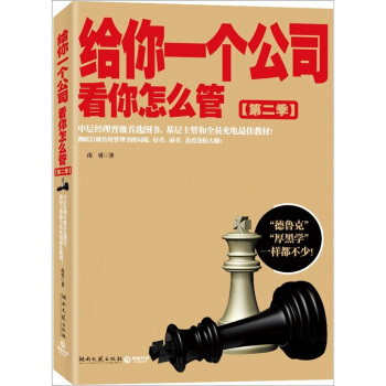 给你一个公司，看你怎么管2 pdf epub mobi 电子书 下载