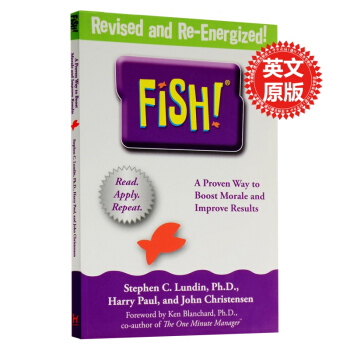 【中商原版】Fish 魚 一種激發工作熱情的絕妙方法 英文原版 斯蒂芬倫丁 500強企業員工讀物 pdf epub mobi 電子書 下載