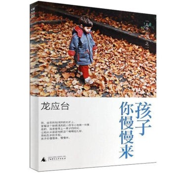 不吼不叫龍應颱人生三書之孩子你慢慢來親愛的安德烈目送作者如何教育孩子的書傢庭教育書 傢教法 pdf epub mobi 電子書 下載