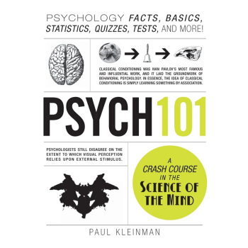 【中商原版】101系列:心理学 英文原版 Psych 101 Paul Kleinman