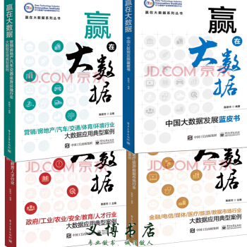 包邮现货赢在大数据系列丛书全套4本 中国大数据发展蓝皮书+金融/电信/媒体/医疗/旅游+营 pdf epub mobi 电子书 下载