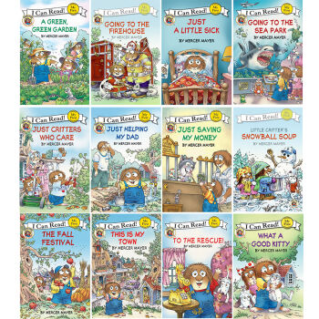 I Can Read原版美國兒童英文繪本讀物小怪物13本套裝 贈送電子版音頻+翻譯+電子書 pdf epub mobi 電子書 下載