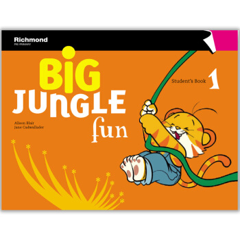 大森林劍橋幼兒英語Big Jungle Fun 1級學生 包原版進口互動白闆課件教材 pdf epub mobi 電子書 下載