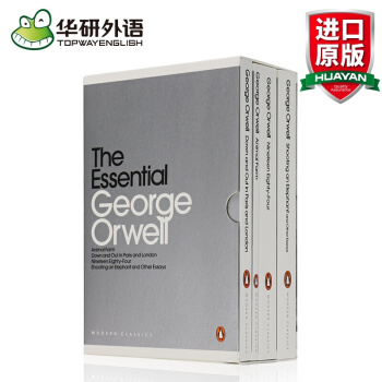 英文原版英文小说The Essential Orwell 1984 动物庄园奥威尔4本 pdf epub mobi 电子书 下载