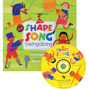 英文原版兒童繪本 The Shape Song Swingalong 附CD pdf epub mobi 電子書 下載
