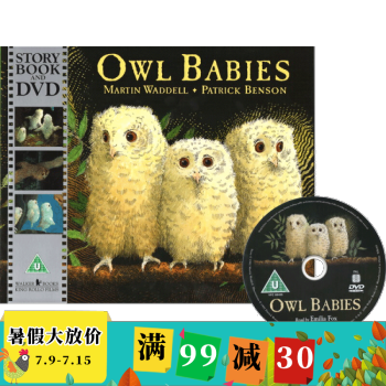 Owl Babies 英文原版繪本 小貓頭鷹(書+DVD) 廖彩杏書單童書久久 pdf epub mobi 電子書 下載