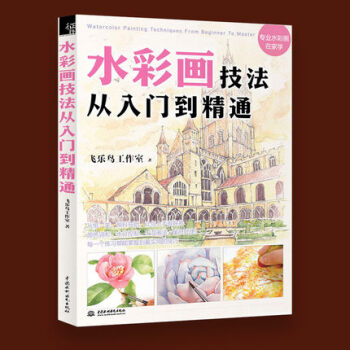 水彩画技法从入门到精通 飞乐鸟 水彩画教程 儿童少儿水粉画自学书 水彩画风景基础入门教材书 pdf epub mobi 电子书 下载