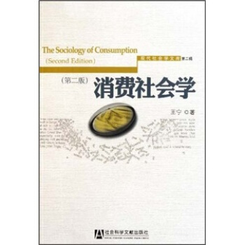 消費社會學（第2版） [The Sociology of Consumption(Second Edition)] pdf epub mobi 電子書 下載