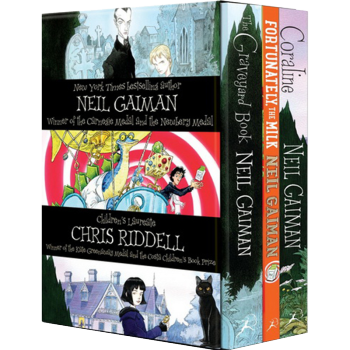 英文原版 Neil Gaiman and Chris Riddell 坟场之书 3册盒装 尼尔盖曼 pdf epub mobi 电子书 下载