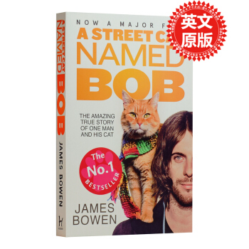 【中商原版】一隻名叫鮑勃的流浪貓 英文原版 A Street Cat Named Bob 街貓 pdf epub mobi 電子書 下載
