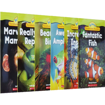英文原版 Science Vocabulary Readers L1 Animal Groups6冊