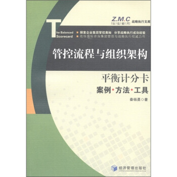 Z.M.C戰略執行文庫·管控流程與組織架構·平衡計分卡：案例·方法·工具 pdf epub mobi 電子書 下載