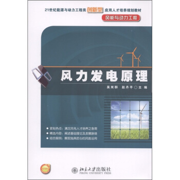 風力發電原理/21世紀能源與動力工程類創新型應用人纔培養規劃教材·風能與動力工程