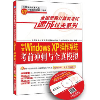 全国职称计算机考试速成过关系列：中文Windows XP操作系统考前冲刺与全真模拟（新大纲专用） pdf epub mobi 电子书 下载