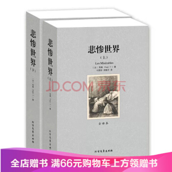 正版现货 悲惨世界(上下) 全译本 世界名著无删节 雨果 原版原著中文版中小学课外阅读 pdf epub mobi 电子书 下载
