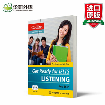 英文原版英语听力考试书Get Ready IELTS Listening柯林斯基础雅思听力 pdf epub mobi 电子书 下载