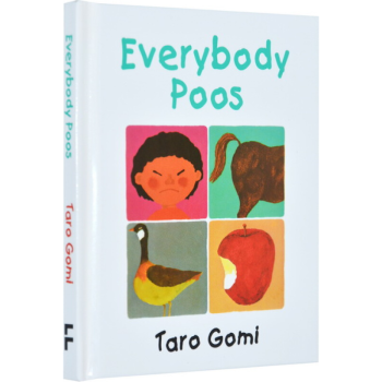 英文原版 Everybody Everyone Poops 五味太郎 吳敏蘭繪本 精裝書 pdf epub mobi 電子書 下載