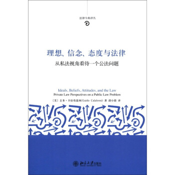 理想、信念、态度与法律：从私法视角看待一个公法问题 [Idesls,Bwliefs,Attitudes,and the Law:Private Law Perspectives on a Public Law Problem] pdf epub mobi 电子书 下载