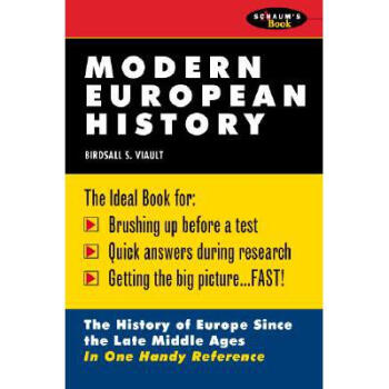 Schaum's Outline of Modern European History pdf epub mobi 電子書 下載