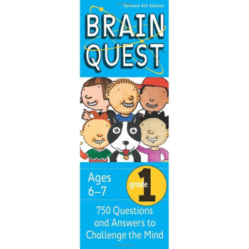 英文原版 Brain Quest Grade 1 少兒讀物 大腦任務一年級 pdf epub mobi 電子書 下載