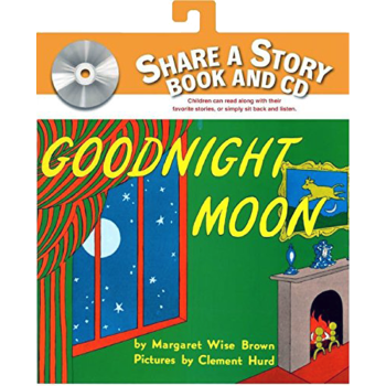 英文原版绘本 Goodnight Moon（附CD）晚安月亮 廖彩杏书单 pdf epub mobi 电子书 下载