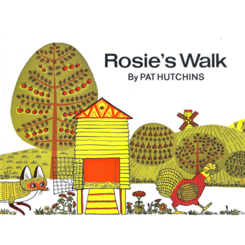 Rosie's Walk母雞蘿絲去散步Pat Hutchins 廖彩杏 英文原版繪本