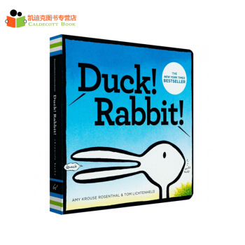 吳敏蘭書單 Duck!Rabbit!英文原版繪本 鴨子還是兔子思維拓展紙闆# pdf epub mobi 電子書 下載